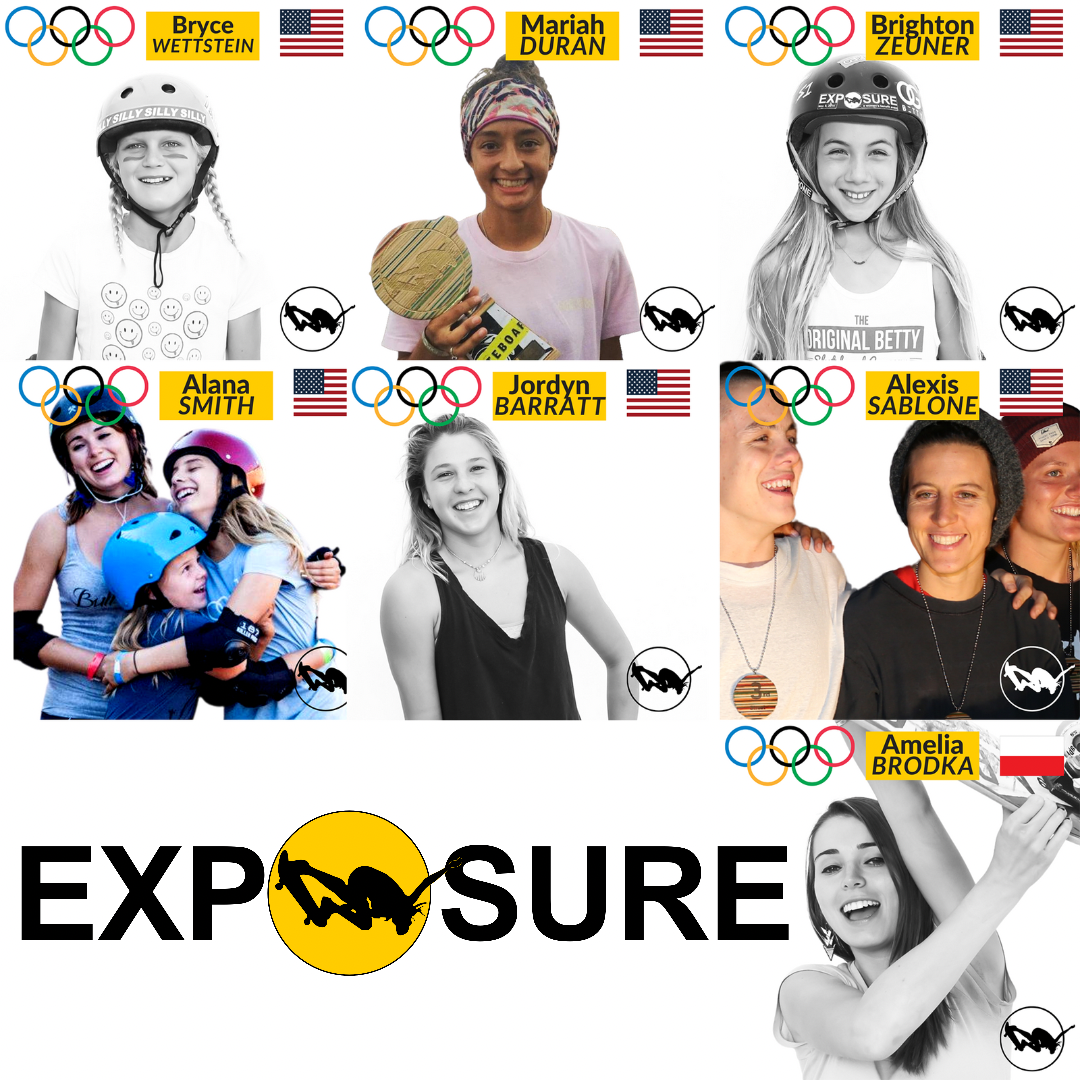 Exposure girls on the US Olympic Team