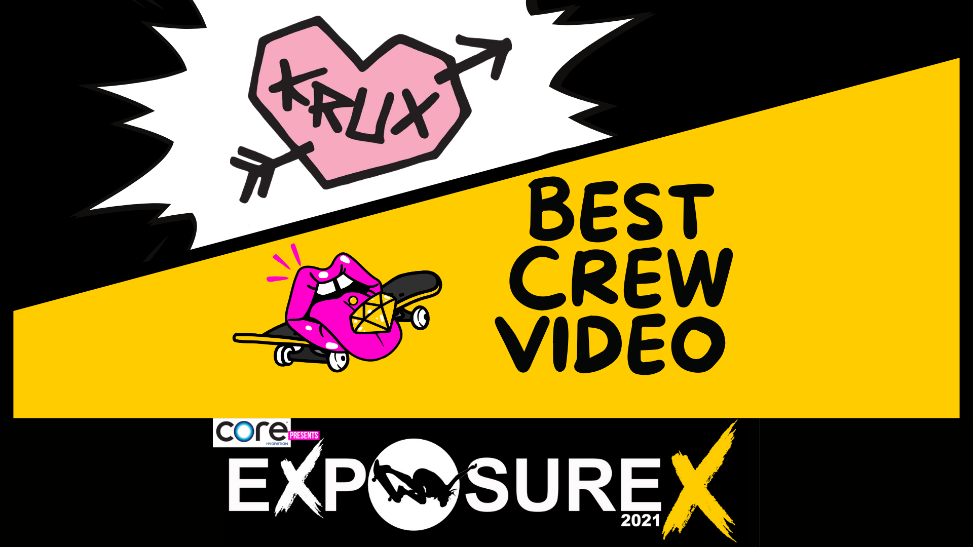 Krux Best Crew Video Opening Card