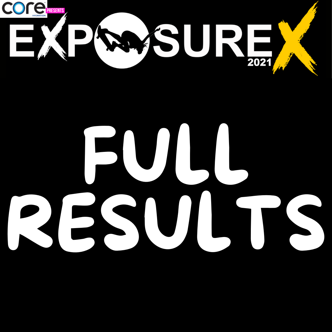 EXPOSURE X FULL RESULTS